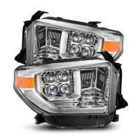 AlphaRex NOVA-Series LED Projector Headlights Chrome (Set)