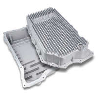 PPE 10L1000 HD Cast Deep Transmission Pan | Raw (20-24 GMC Sierra 2500/3500HD | V8 | 6.6L | Diesel)
