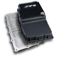 PPE 10L80 HD Deep Cast Aluminum Transmission Pan | Black (19-24 GMC Yukon/Sierra/Cadillac Escalade | V6/V8 | 4.3/5.3/6.2L)