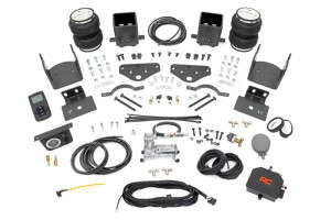 Rough Country Air Spring Kit w/compressor | Wireless Controller | 17-23 Ford F-250/F-350 Super Duty