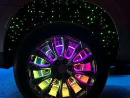 Oracle Lighting Fiber Optic Wheel Liner ColorSHIFT RGB+W Kit/ 40W LED/ 600 Fibers