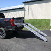 Gen-Y Heavy Duty 12 foot Aluminum Loading Ramp (Single) | 15" x 144" | 4K Capacity