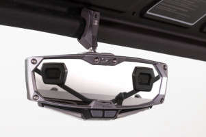 Seizmik Halo-RA LED Rearview Mirror with Cast Aluminum Bezel (16-23 Can-Am Defender)