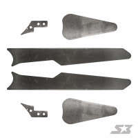 S3 Powersports Trailing Arms Weld-In Gusset Kit (64") | 17-23 Can-Am Maverick X3