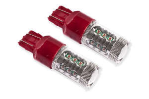 Diode Dynamics XP80 LED Tail Light Bulb | Red | 7443 Connector | 510LM | Pair