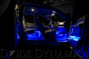 Diode Dynamics Single-Color Blue LED Footwell Kit