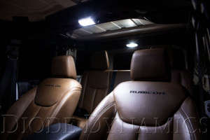 Diode Dynamics Interior LED Kit Stage 2 Cool White | 07-18 Jeep Wrangler