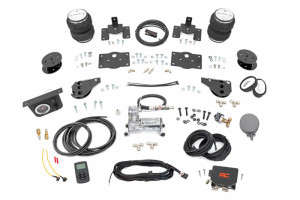 Rough Country Air Spring Kit w/compressor | Wireless Controller | 4" Lift Kit (09-24 Dodge/Ram 1500)