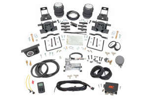 Rough Country Air Spring Kit w/compressor | Wireless Controller | 05-16 Ford F-250/F-350 Super Duty 4WD