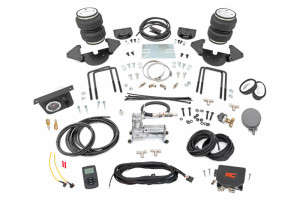 Rough Country Air Spring Kit w/compressor | Wireless Controller (19-25 Chevy Silverado/GMC Sierra 1500)