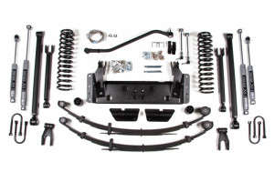 BDS Suspension 4.5" Lift Kit | Long Arm | Dana 35 Rear Axle | NX2 Nitro Series Shocks (84-01 Jeep Cherokee)