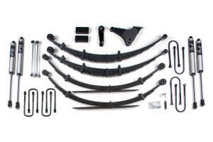BDS Suspension 6" Lift Kit | Square U Bolt | Leaf Springs | Fox 2.0 Performance Series Shocks (01-04 Ford F-250/F-350 Super Duty)