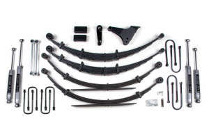 BDS Suspension 6" Lift Kit | Radius U Bolt | Leaf Springs | NX2 Nitro Series Shocks (99-04 Ford F-250/F-350 Super Duty)