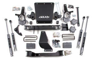 BDS Suspension 6" Lift Kit | Rear Block w/Add-A-Leaf | NX2 Nitro Series Shocks (99-06 Chevy 1500/GMC 1500 | 4WD)