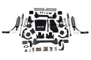 BDS Suspension 6.5" Lift Kit | Fox 2.5 Coil-Over Conversion | Rear Block (01-10 Chevy Silverado/GMC Sierra 2500/3500 | Diesel)
