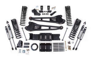 BDS Suspension 6" Lift Kit W/ Radius Arm | FOX 2.0 Performance Series Shocks (19-24 Ram 2500 | 4WD | Diesel)