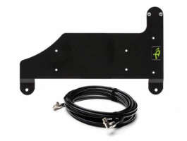 Overland Vehicle Systems ARB CKMTA12 Under The Seat Install Bracket Kit | Black (18-24 Jeep Wrangler JLU/20-23 Gladiator JT | 4 Door)