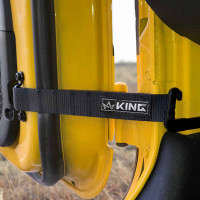 Overland Vehicle Systems King Heavy Duty Adjustable Door Straps (80-19 Jeep Wrangler YJ/TJ/JK/JL/80-83 CJ 5/80-86 7 | 4WD)