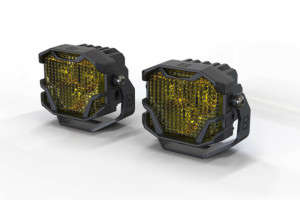 Morimoto 4Banger 2.0 NCS LED Pods | Flood/Yellow