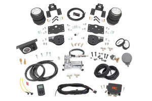 Rough Country Air Spring Kit w/ Onboard Air Compressor and Wireless Remote (19-25 Ram 1500 | 4WD)