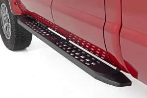 Rough Country RPT2 Running Board | Black (09-16 Ford F-250/F-350 | Crew Cab)