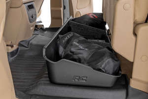 Rough Country Under Seat Storage | (07-13 Chevy/GMC Silverado/Sierra 1500 | Crew Cab)