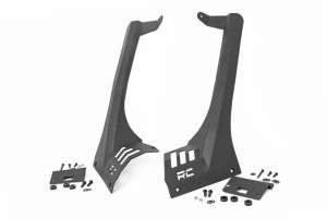 Rough Country LED Light Mounts | Upper Windshield | 50"