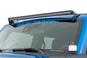 Rough Country LED Light Kit | Upper Windshield | 40" Spectrum Single Row (21-24 Ford Bronco)