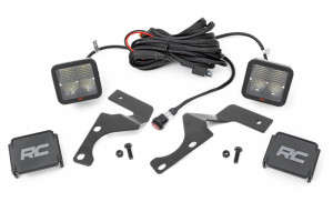 Rough Country LED Light Kit | Ditch Mount | 2" Spectrum Spot Pair