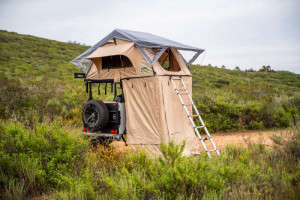 Tuff Stuff Overland Roof Top Tent Annex Room | W/ Floor | Delta Overland & Trailhead