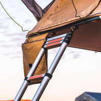Tuff Stuff Overland Roof Top Tent Telescoping Extension Ladder | 97 In