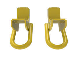 aFe Power Front Tow Hook | Yellow (22-23 Toyota Tundra/23 Sequoia | V6 | 3.4L | Gas)