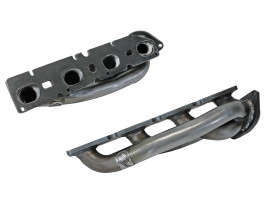 aFe Power Twisted Steel 409 Stainless Steel Short tube Header (09-18 Dodge Ram 1500/19-23 Ram 1500 classic | V8 | 5.7L | Gas)