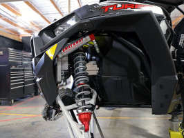 aFe Power Sway-A-Way 2.5 Front Remote Reservoir Coilover Kit with Compression Adjusters (14-16 Polaris RZR XP 1000 EPS/RZR XP 4 1000 EPS)