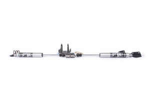 BDS Suspension Dual Steering Stabilizer Kit W/ Fox 2.0 Performance Shocks | T-Style Steering (08-13 Dodge Ram 2500/08-12 Ram 3500 | 4WD)