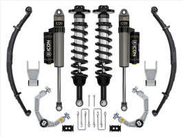 ICON 2.5-3" Lift Stage 2 Suspension System | Billet UCA w/Leaf Packs (21-24 Ford F-150 Tremor)