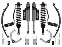 ICON 2.5-3" Lift Stage 3 Suspension System | Billet UCA w/Leaf Packs (21-24 Ford F-150 Tremor)