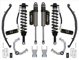 ICON 2.5-3" Lift Stage 4 Suspension System | Billet UCA w/Leaf Packs (21-24 Ford F-150 Tremor)
