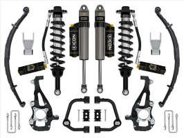 ICON 3.5-4.5" Lift Stage 4 Suspension System | Tubular UCA w/Leaf Packs (21-24 Ford F-150 | 4WD)