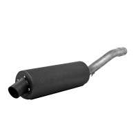 MBRP ATV Slip-On Exhaust System w/Sport Muffler | Black (08-12 Can-Am Outlander 500/650/800 | Standard & XT) 