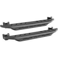 Westin Textured Black Triple Tube Rock Rail Steps (07-18 Jeep Wrangler JK | 2 Door)