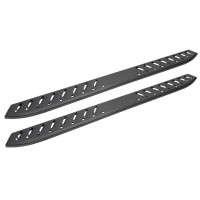 Westin Textured Black Steel Thrasher Cab Length Running Boards (19-24 Chevrolet/GMC Silverado/Sierra 1500/20-24 2500 HD/3500 HD | Crew Cab)