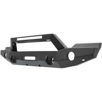 Westin Textured Black WJ2 Full Width Front Bumper w/LED Light Bar Mount (07-18 Jeep Wrangler JK)