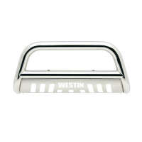 Westin Polished Stainless Steel E-Series Bull Bar (16-18 Chevrolet Silverado 1500/2019 Silverado 1500 LD)