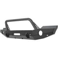 Westin Textured Black WJ2 Full Width Front Bumper W/Bull Bar (07-18 Jeep Wrangler JK)