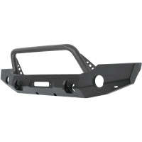 Westin Textured Black WJ2 Full Width Front Bumper W/Bull Bar (20-23 Jeep Gladiator/18-24 Wrangler JL)