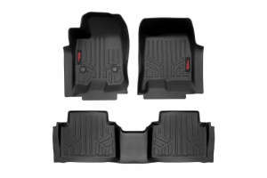 Rough Country Floor Mats | FR & RR (23-24 Chevrolet/GMC Canyon/Colorado | Crew Cab)