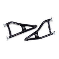 High Lifter Apexx Front Forward Upper & Lower Control Arms | Black | Apexx Ball Joints Preinstalled (17-23 Polaris RZR 1000 XP/17-21 RZR TURBO)