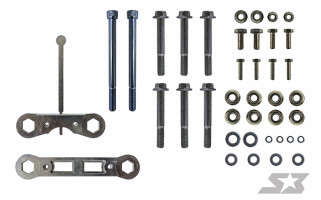 S3 Powersports Front Gusset Kit (22-24 Can-Am Maverick X3)