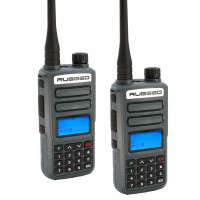 Rugged Radios 2-Pack Rugged Gmr2 Plus Gmrs and Frs Two Way Handheld Radios | Grey
